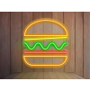Neonový Nápis Neon LED Burger Bistro Restaurace Gastro (Vyrábíme i na Míru)