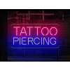 Neonový Nápis Neon LED Tattoo Studio Barber Kadeřnictví (Vyrábíme i na Míru) (Varianta Žádná)