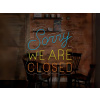 Neonový Nápis Neon LED Zavřeno Closed Otevírací Doba (Vyrábíme i na Míru)