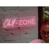 Neonový Nápis Neon LED Chill Relax Zone Relaxační Koutek Zóna (Vyrábíme i na Míru)