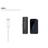 Boya BY-XM6 Profesionální Bezdrátový Mikrofon Audio pro Smartphone, Kameru, Počitač USB-C (Varianta 1x mikrofon + přijímač USB-C)