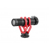 Boya MM1 Univerzální Shotgun Mikrofon Audio pro Kameru DSLR Cold Shoe Adaptér