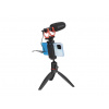 Boya BM-2040 Profesionálny Všesmerový Externý Shotgun Mikrofón Audio pre Kameru DSLR Cold Shoe Adaptér Vlog Video Youtube Rozhovor