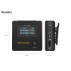 7Ryms Extreme Pre Mikrofónový Set 2,4GHz Univerzálne Využitie pre Kamery, Telefóny, PC Real Time Monitoring Mono/Stereo/Safety Mód 8GB Vnútorná Pamäť