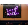 Mechový Obraz Stěna Neonové Logo Neon na Míru Reklama Nápis do Baru Restaurace Provozovny Moss Neon Sign (Výrábíme na Míru)