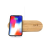 Bezdrátová Dřevěná Stolní Nabiječka Dokovací Stanice 2 Zařizení Magsafe Wireless Charging s Výstupem 15W Výběr Variant