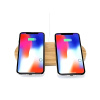 Bezdrôtová Drevená Stolová Nabíjačka Dokovacia Stanica 2 Zariadenie Magsafe Wireless Charging s Výstupom 15W Výber Variant