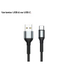 Nabíjecí a Datový Kabel pro Přenos Dat 3A Fast Charging Nylon Výběr Variant