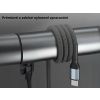 Nabíjecí a Datový Kabel pro Přenos Dat 3A Fast Charging Nylon Výběr Variant (Varianta USB-A na USB-C)