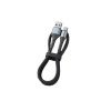 Nabíjecí a Datový Kabel pro Přenos Dat 3A Fast Charging Nylon Výběr Variant (Varianta USB-A na USB-C)