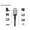 Vysokorýchlostný Adaptér Kábel HDMI na HDMI 8K 48Gbps 60Hz Audiovizuálny Prenos TV, Notebook, Mobilný Prenos Výber Veľkosti