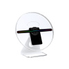 Celoplošný Stolní 3D LED Holografický Projektor Hologram s Ochranným Obalem 30cm Displej Holofan Reklamní Poutač Fan
