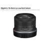 Digitální Fotoaparát Bezzrcadlovka s Displejem Canon EOS R50+ RF-S 18-45mm f/4.5-6.3 IS STM s Vestavěným Bleskem a Funkci Detekce Tváři