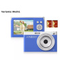 Andoer Kompaktný Digitálny Fotoapárat Videokamera s Automatickým Ostrením a Zameraním Tváre 20Mpx a 16x Zoom 2x Batérie