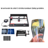 Profesionální Sada All Inclusive Pro Gravirování Kompletní Set Gravírovací Stroj CNC AlgoLaser Alpha MK2 22W s Přislušenstvím pro Gravirování Skla a Vyřezavání