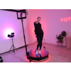 Sklenený Infinite Fotospin 360° Foto Video Párty Fotokútik Otočná Platforma Stojan Fotobudka na Videozáznam Photo Booth