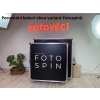 Sklenený Infinite Fotospin 360° Foto Video Párty Fotokútik Otočná Platforma Stojan Fotobudka na Videozáznam Photo Booth