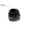 DeadCat Chlpatá Mačka Ochrana Obal proti Vetru na Profesionálne Mikrofóny s Priemerom 45-75mm Headset