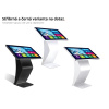 Digitální Dotykový Počítač Informační Systém Stůl Panel Kiosek Samoobslužná Stanice Bílá Výběr Velikosti