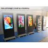 Exteriérový Outdoor Reklamný Digitálny Banner Obrazovka Smart Displej Android Dotykový Digiposter Infokiosk Výber Variant