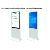 Reklamní Digitální Banner Obrazovka Smart Dotykový Displej Android Dotykový Digiposter Infokiosek Totem Bílý Výběr Variant (Velikost 43")