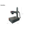 Vláknový Fiber Přenosný Infračervený Rychloznačicí Laser na Kovy Plasty Kameny Gravírka 11x11cm Výběr Variant
