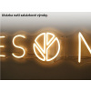 Neonový Nápis Neon LED Vánoce Vánoční Dekorace Christmas (Vyrábíme i na Míru)