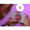 Telesin Zrkadlo LED Osvetlenie Beauty Svetielko 180° Mini Ring Light Magnet Magsafe Selfie Light 3 Módy
