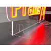 Průhledné Nožičky na Míru 2ks Držák Stojan Holder na Neon Rám Individuální Výroba