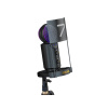 7Ryms Profesionálny Kondenzátorový Mikrofón RGB pre Podcast Stream Gaming Real Time Monitoring s AI Filtrom Šumu USB-C Output