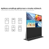 Velkoplošný Horizontální Reklamní Digitální Banner Obrazovka Displej Digiposter Infokiosek Totem Výběr Variant (Velikost 55")