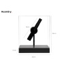Multifunkčný 3D LED Holografický Projektor s Batériou a Vysokým Rozlíšením Hologram s Ochranným Obalom 20cm Holofan Reklamný Pútač Ventilátor HD