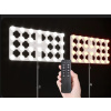 Profesionální Velkoplošné Fotografické Bulb LED Světlo Panel 200W Portrét Video PhotoShoot + Stativ