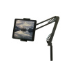 Kovový Flexibilní Stojan s Regulovatelným Držákem na Tablet Mobil 175cm Dotazník & Flat Lay Friendly