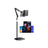 Kovový Flexibilný Stojan s Regulovateľným Držiakom na Tablet Mobil 175cm Dotazník & Flat Lay Friendly