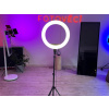 45cm průměr 18" - Kruhové Foto Světlo Bi Color s Regulaci Teploty 2700-7000K + Stativ 200cm (6000lm)
