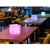 LED RGB Svetlo Smart Desing Kocka Stolová Lampička na Fotenie