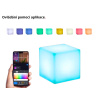 LED RGB Svetlo Smart Desing Kocka Stolová Lampička na Fotenie