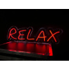 Neonový nápis Neon LED RELAX (Vyrábíme i na Míru)