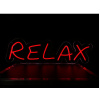 Neónový Nápis Neon LED RELAX (Vyrábame aj na Mieru)