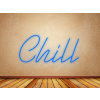 Neonový nápis Neon LED Chill 2 (Vyrábíme i na Míru)