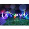 Neony na Míru Neonový LED RGB Reklamní Nápis Reklama Logo do Baru Restaurace Provozovny (Velikost do 50cm šířky a 25cm výšky)