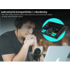 7Ryms Profesionálny Podcast Studio Set + Audio Mixér a 2 Mikrofóny Štúdiové Nahrávanie
