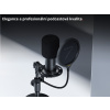 7Ryms Profesionální Podcast Studio Set + Audio Mixér a 2 Mikrofony Studiové Nahrávání