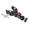 Kĺbový Flexibilný Držiak Rameno k Fotoaparátu 1/4 Konektor Výhybka Magic Arm s Držiakom Krab Clamp