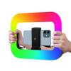 Držák Telefonu Klec Cage U Rig Grip s RGB Světlem a Zabudovanou Baterii + Držák na Telefon