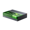xTool S1 Laser Uzavřený Gravírovací CNC Stroj Gravírka Plotr v Ochranném Krytu Enclosure s Pozičním Systémem Gravíruje Kovy Bezpečnostní Prvky 50x32cm Výběr Variant