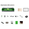 xTool S1 Laser Uzavřený Gravírovací CNC Stroj Gravírka Plotr v Ochranném Krytu Enclosure s Pozičním Systémem Gravíruje Kovy Bezpečnostní Prvky 50x32cm Výběr Variant