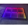3D Zrkadlová Tanečná Podlaha Parket RGB Infinity Mirror Floor Nekonečné Kocky 360 200 x 200cm