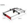 Twotrees Výkonný TS2 Max 45x90cm Wifi Laser CNC Gravírka Laserový Gravírovací Stroj Plotr Gravíruje (i řeže) Kovy Výběr Variant